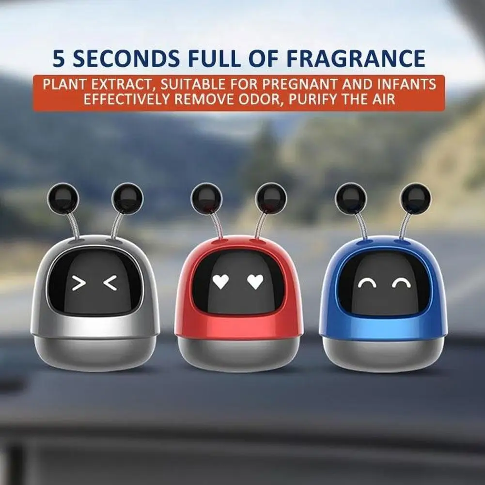 Car Air Freshener Auto Creative Anime Shaking Robot Center Aromatherapy Air Decoration Console Automotive Interior Outlet V Z7D0