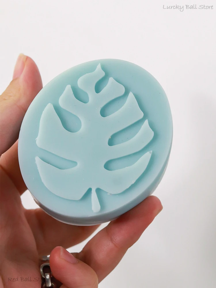 Description Picture 3 of item6 Cavity Oval/Square Leaf Shaped Silicone Soap Mold DIY Handmade Essential Oil Soap Making Supplies Mould Chocolate Cake Molds