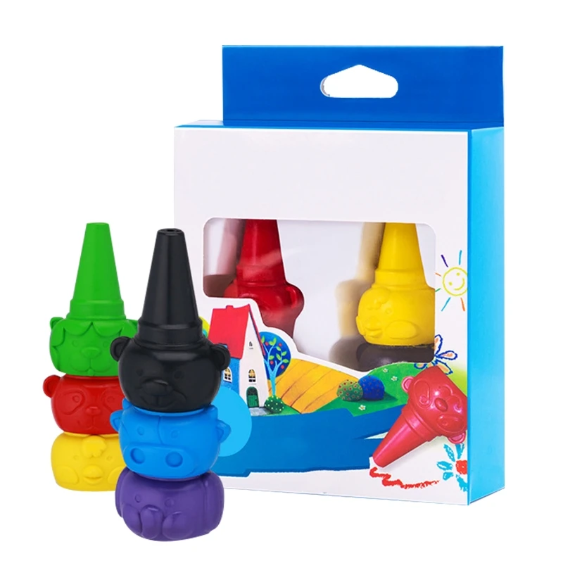 Portable Water Drop-shaped Colorful Set Kids Drawing Supplies - AliExpress