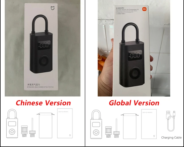 Mijia Compressore Aria Portatile 2 - Pompa Elettrica 150 PSI, 6 Modalità, LED Per Auto E Bici - Foto 2