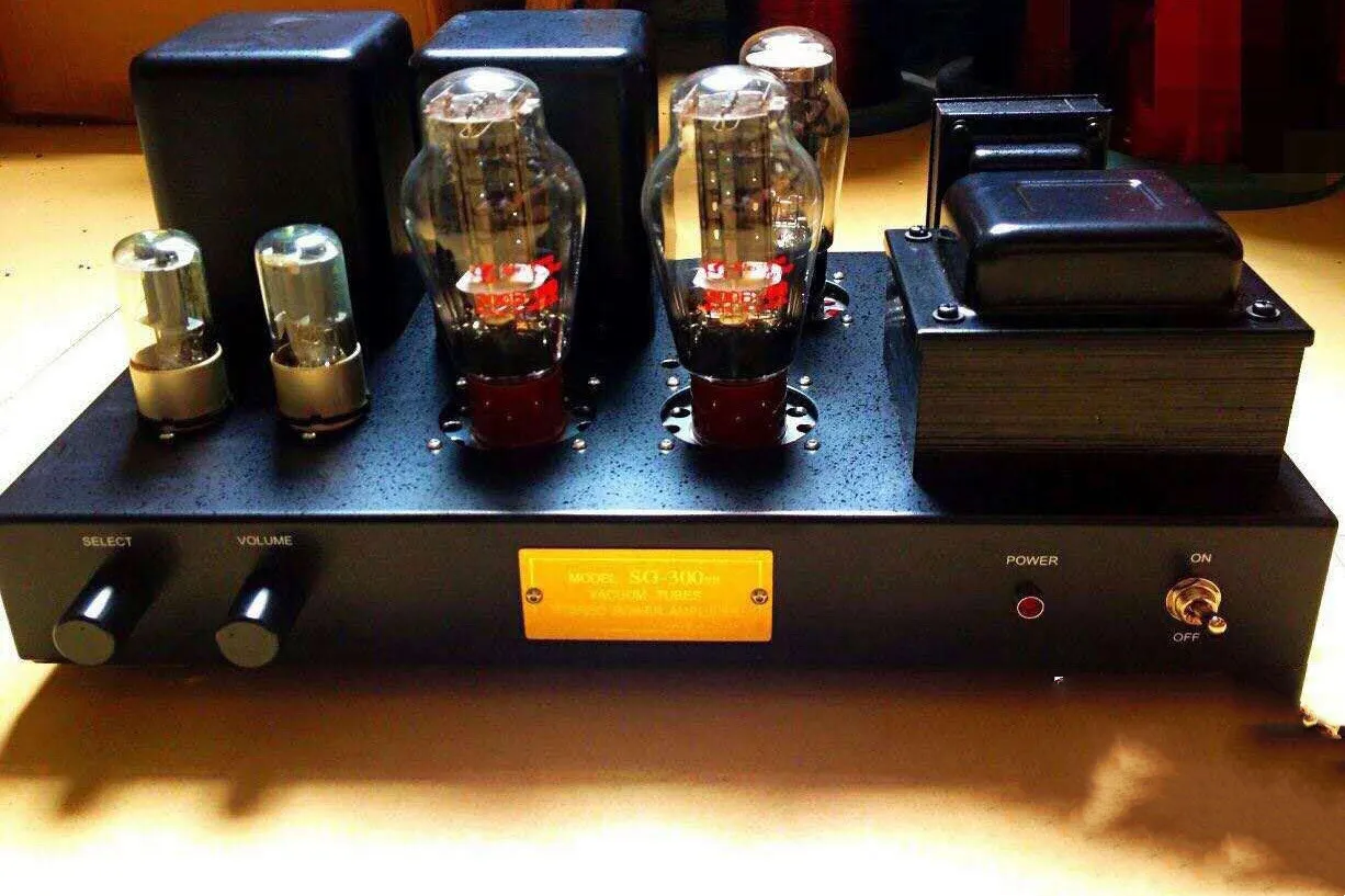 Latest 8W*2 Class A tube amplifier 300B 2A3 EL34 single ended tube tube