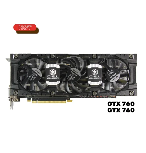 

Inno3D GTX 760 2GB Graphics Cards GeForce GPU Video Card 256Bit GDDR5 GTX760 2GB for NVIDIA GK104 Map Hdmi Dvi VGA Used