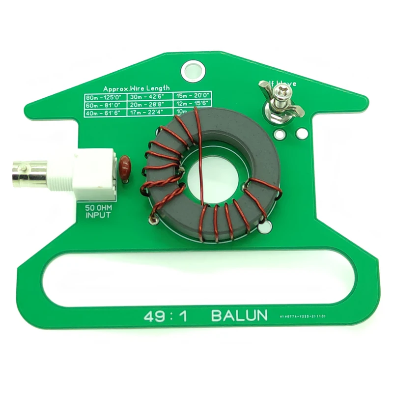 

49:1balun Barron Shortwave Untuned