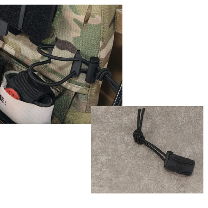 

PTT hang Storage strap /FCPVV5/FCSK/JPC 2.0 Tactical Vest Bungee Cord Accessories