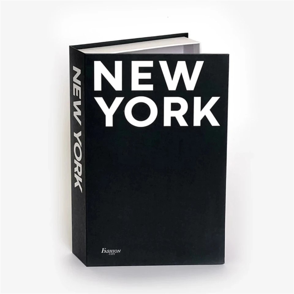 Luxury Fashion Decorative Faux Book