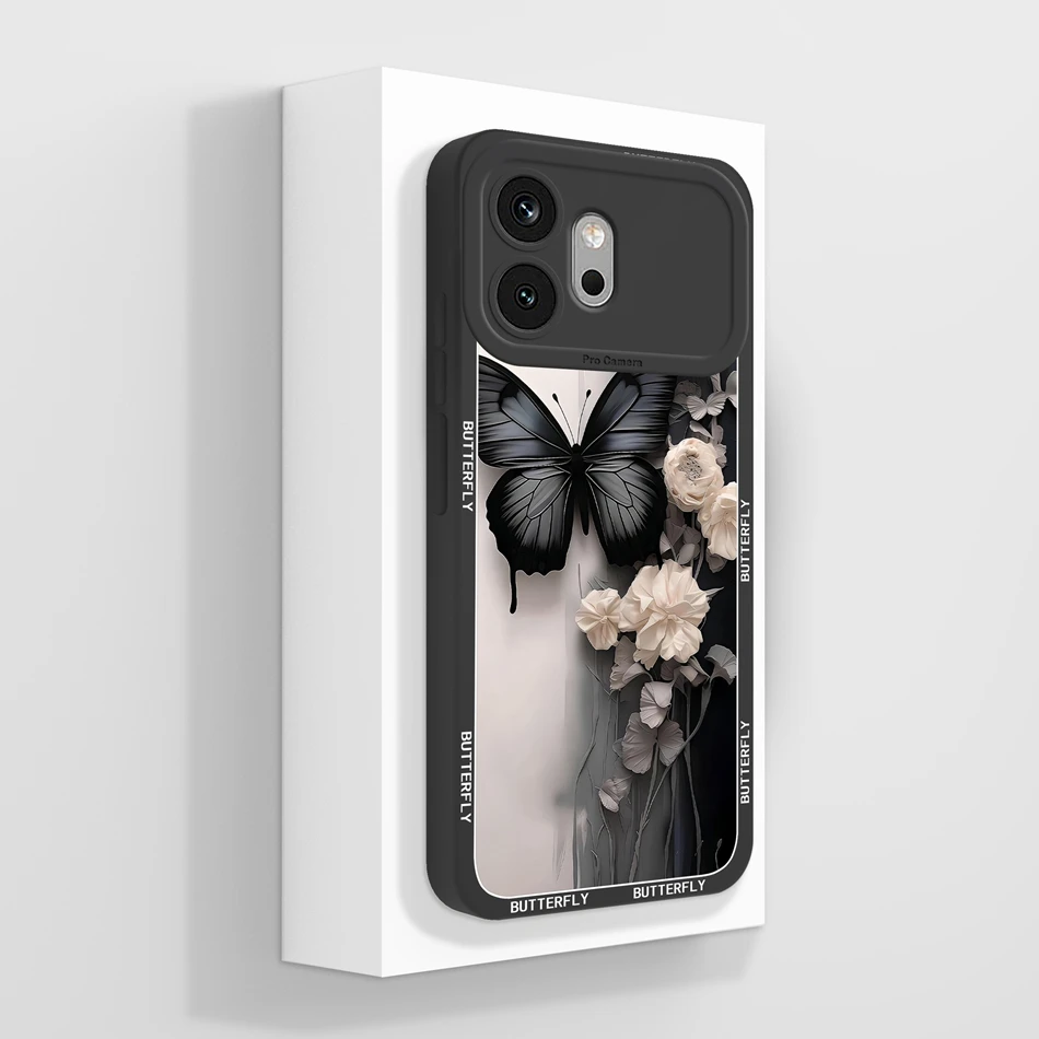 Candy Painted Soft Liquid Silicone Lightweight Phone Case with Lens Protection