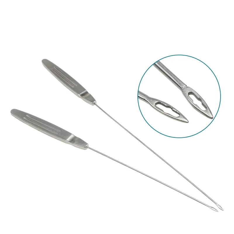 Puncture Needles Puncture Traction Suspension Needle Medical Tools Surgical Instrument Stainless Steel 1pcs veterinary surgical instruments