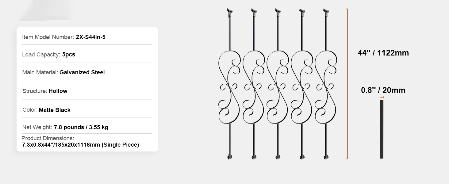 Staircase Metal Baluster
