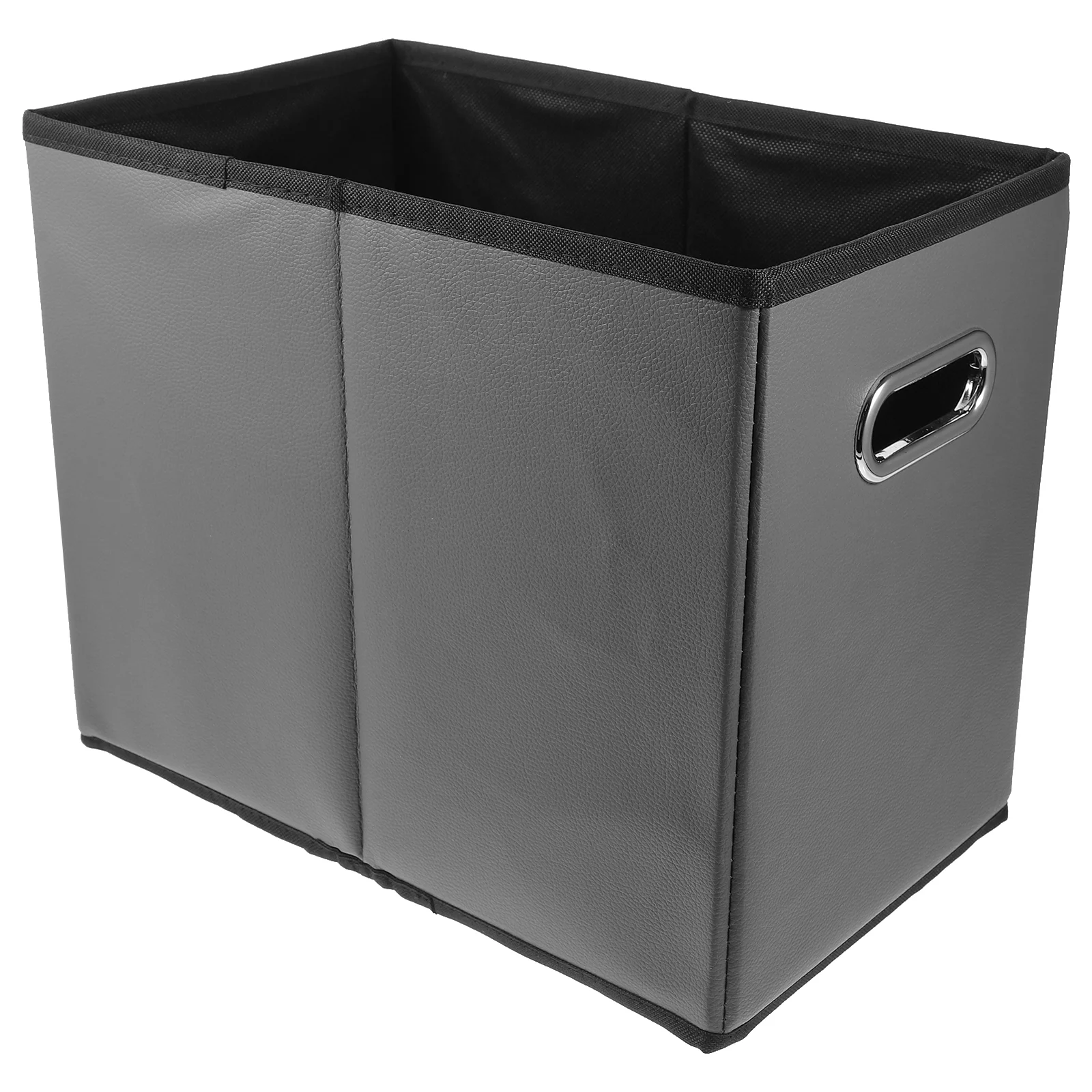 

Storage Basket Sundries Box Double Handles File Organizer Multi-purpose Storage Organizer