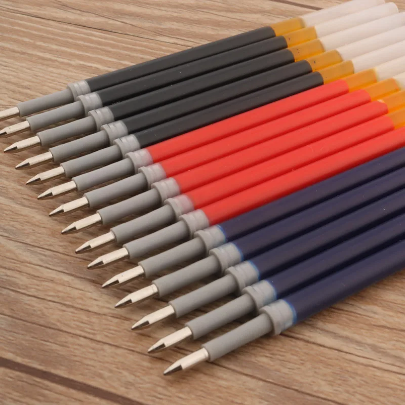 K35 Ink Refills ball point refill 110mm 0.5mm 10pc Student Stationery Office Supplies Gel Pen Refills