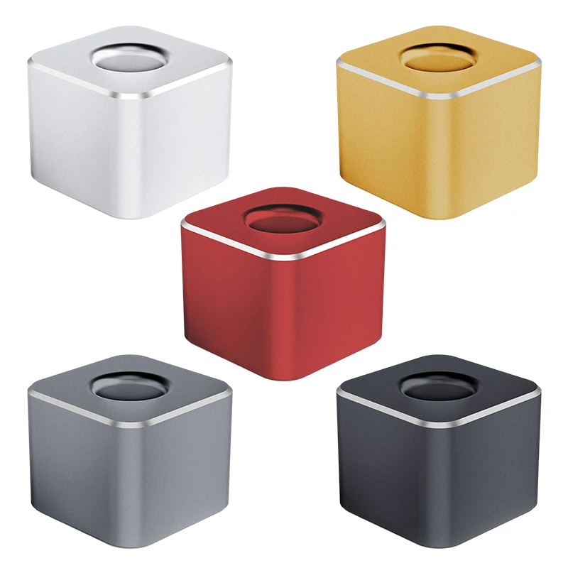 Portable Metal Pen Holder Aluminum Pen Holder with Non-Slip Pad - Versatile Desk Organizer for Bathroom & Office Supplie 3