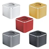 Portable Metal Pen Holder Aluminum Pen Holder with Non-Slip Pad - Versatile Desk Organizer for Bathroom & Office Supplie 3