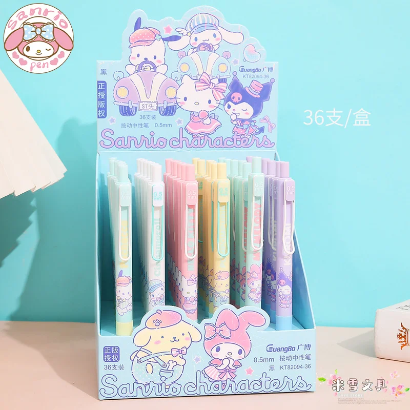 

Ручка перьевая Sanrio гелевая, 0,5 мм, 6/36 шт.