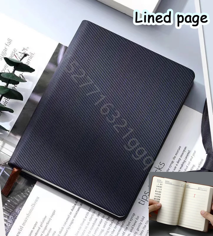 Notebooks A6 360P Lined/Blank Page Diary Planner Journal Notepad Stationery  For Office School Supplies Bullet Sketch Agenda 2024 - AliExpress