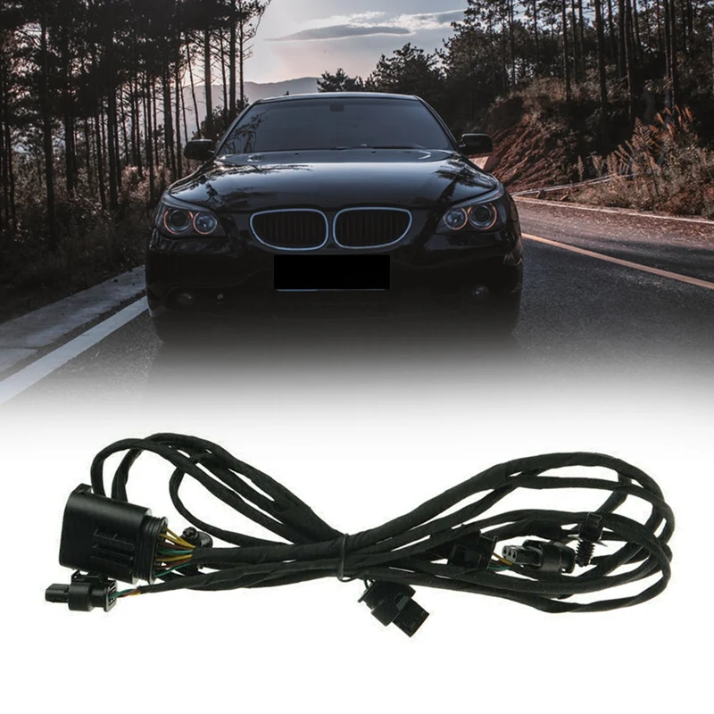 

Автомобильный Передний телефон, жгут проводов PDC ECM PCU, кабель подходит для BMW E60 E61 61129122274