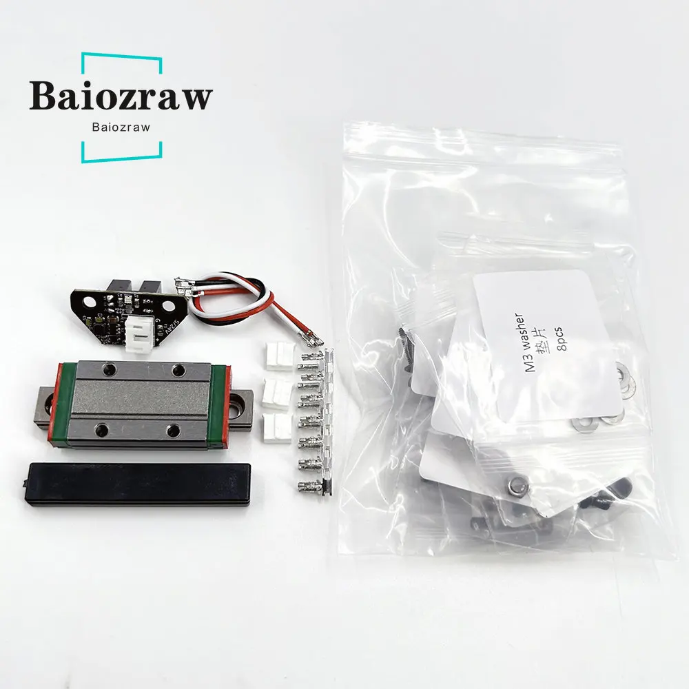 Baiozraw-voron Tap Probe Kit Optotap Pcb com Sensor Peça de Impressora 3d para v2 Trident Mgn9 Transporte Ferroviário r8 V2.4 - Imagem 3