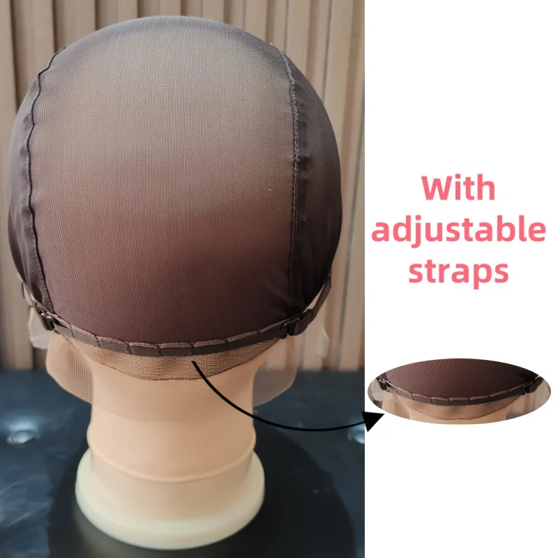 Brown wig cap and black nightcap [buy one get two free], buy with confidence
