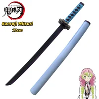 Assembled Demon Slayer  Katana Original Anime Sword Cosplay Weapon Agatsuma Zenitsu Kanroji Mitsuri Swords 72cm 1