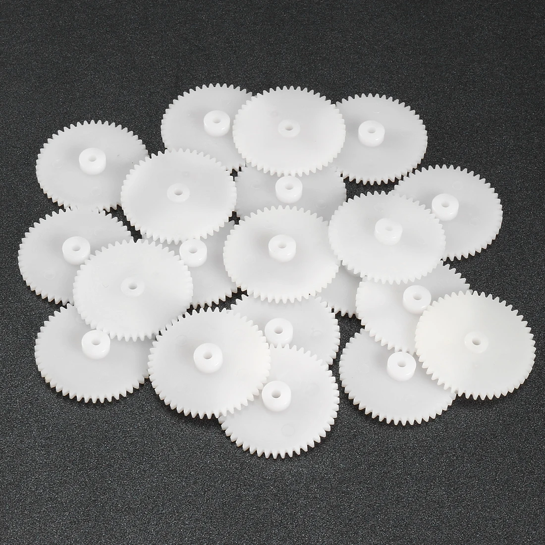 Plastic Gears 48 Teeth Model 482A Reduction Gear Plastic Worm Gears for RC Car Robot Motor 20pcs
