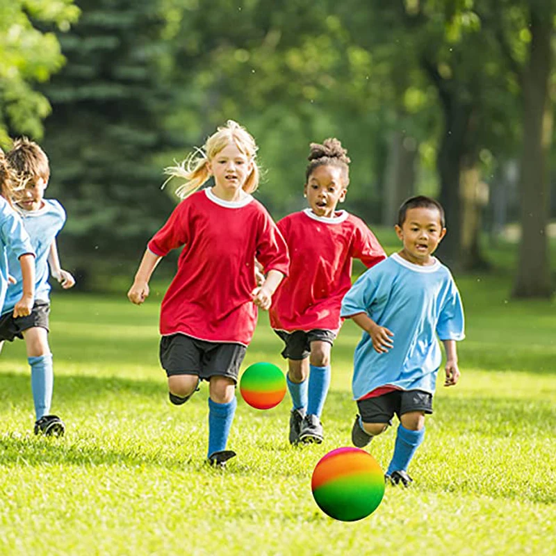 Palla Gonfiabile 8,5 Pollici Per Bambini – Multigioco: Kickball, Dodgeball, Quadrata
