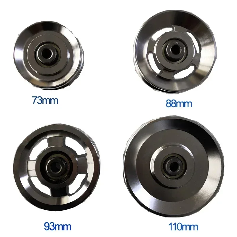 Universal Diameter 73mm 88mm 95mm 110mm 114mm Aluminium Alloy Bearing Pulley Wheel Cable Fitness Equipment Part 2