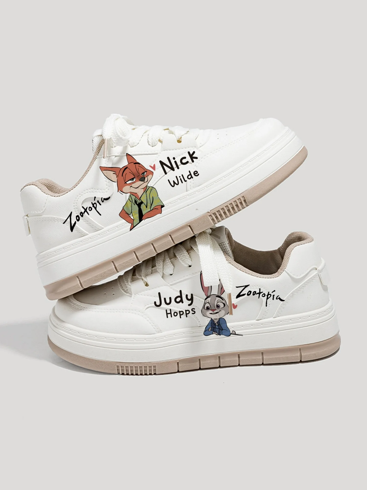 

Детские туфли для пар родных уток, туфли с толстой подошвой, повседневные спортивные маленькие белые туфли