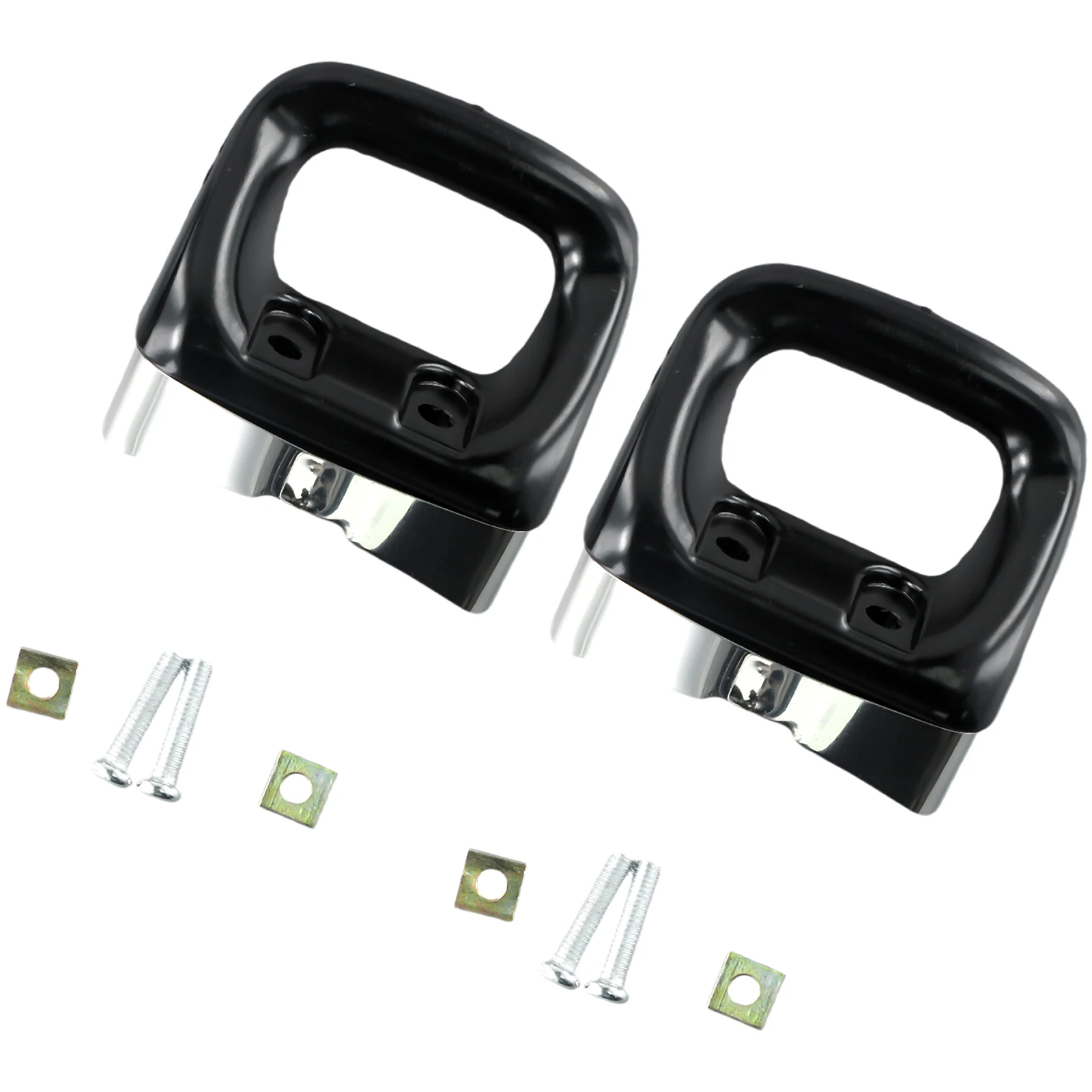 

2PCS Side Handles Side Handles Anti-scalding Bright Surface Cookware Double Holes Easy To Disassemble Universal