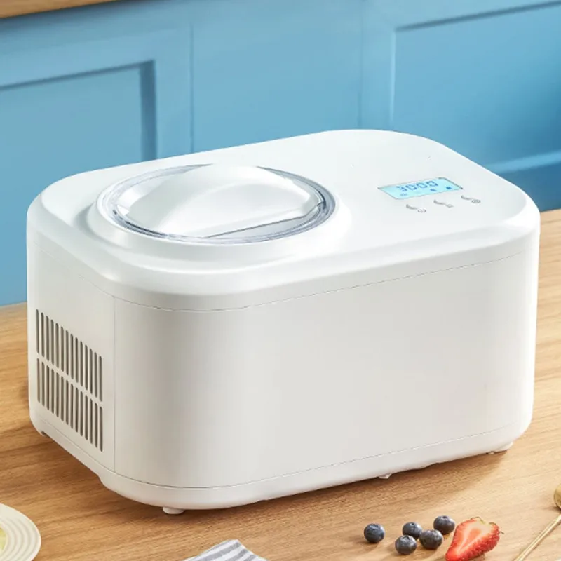 Household Automatic Quick Ice Cream Machine Yogurt Refrigerated Fermented Ice Cream DIY Popsicle Ice Cream Machine Home White 4