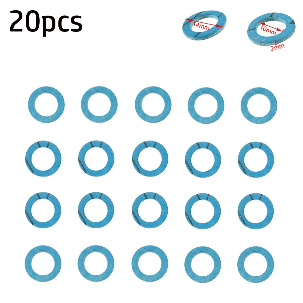 20PCS Engine Oil Drain Screw Gasket Oil Crush Washer for Mercruiser 12-19183 12-19183-3 12-0 Mallaory