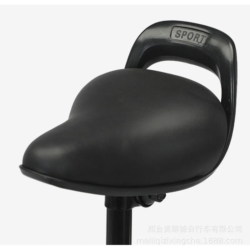 シート付きダブルペダルスクーター、3輪、子供用のカラフルな