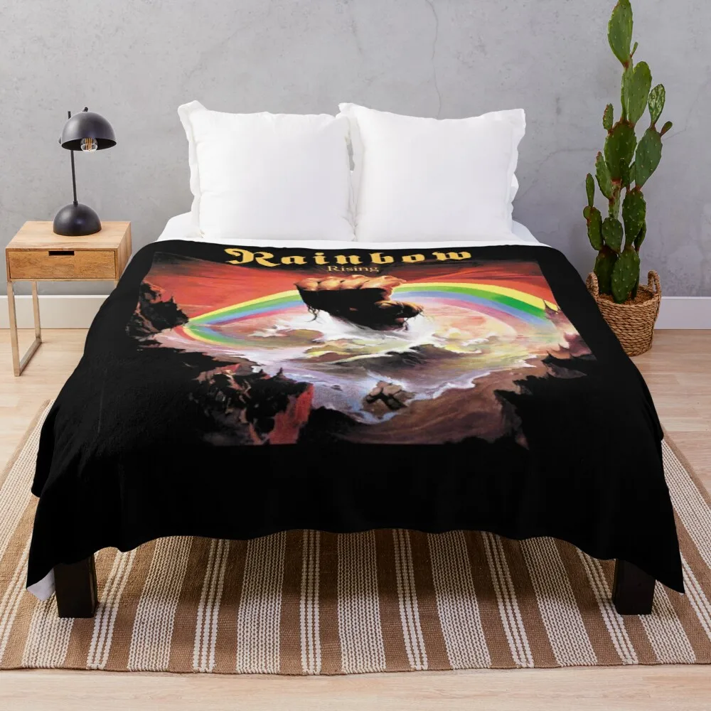 

rainbow band rising 2021 mendagri Essential Throw Blanket