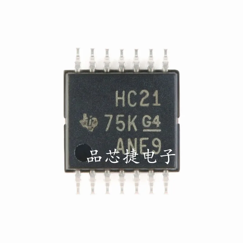 

10pcs orginal new SN74HC21PWR 74HC21 silk screen HC21 TSSOP14 AND gate logic IC chip