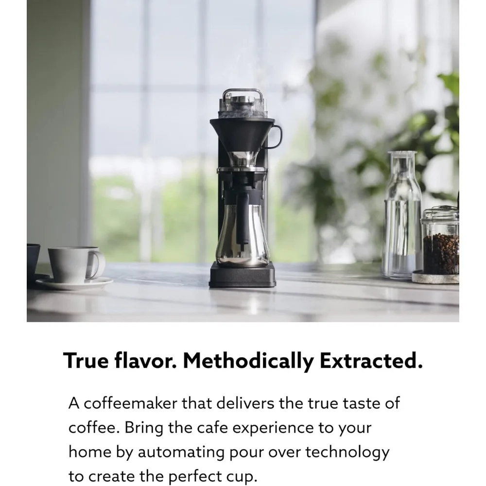 The Brew | Automatic Pour Over Coffee Maker | Clear Brewing Method | Precise Temperature Regulation 3