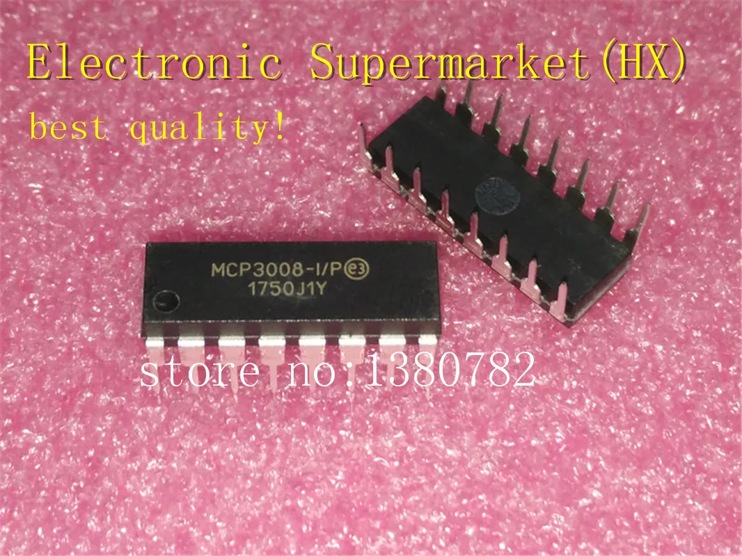 

Free Shipping 10pcs-100pcs MCP3008-I/P DIP-16 IC In stock!