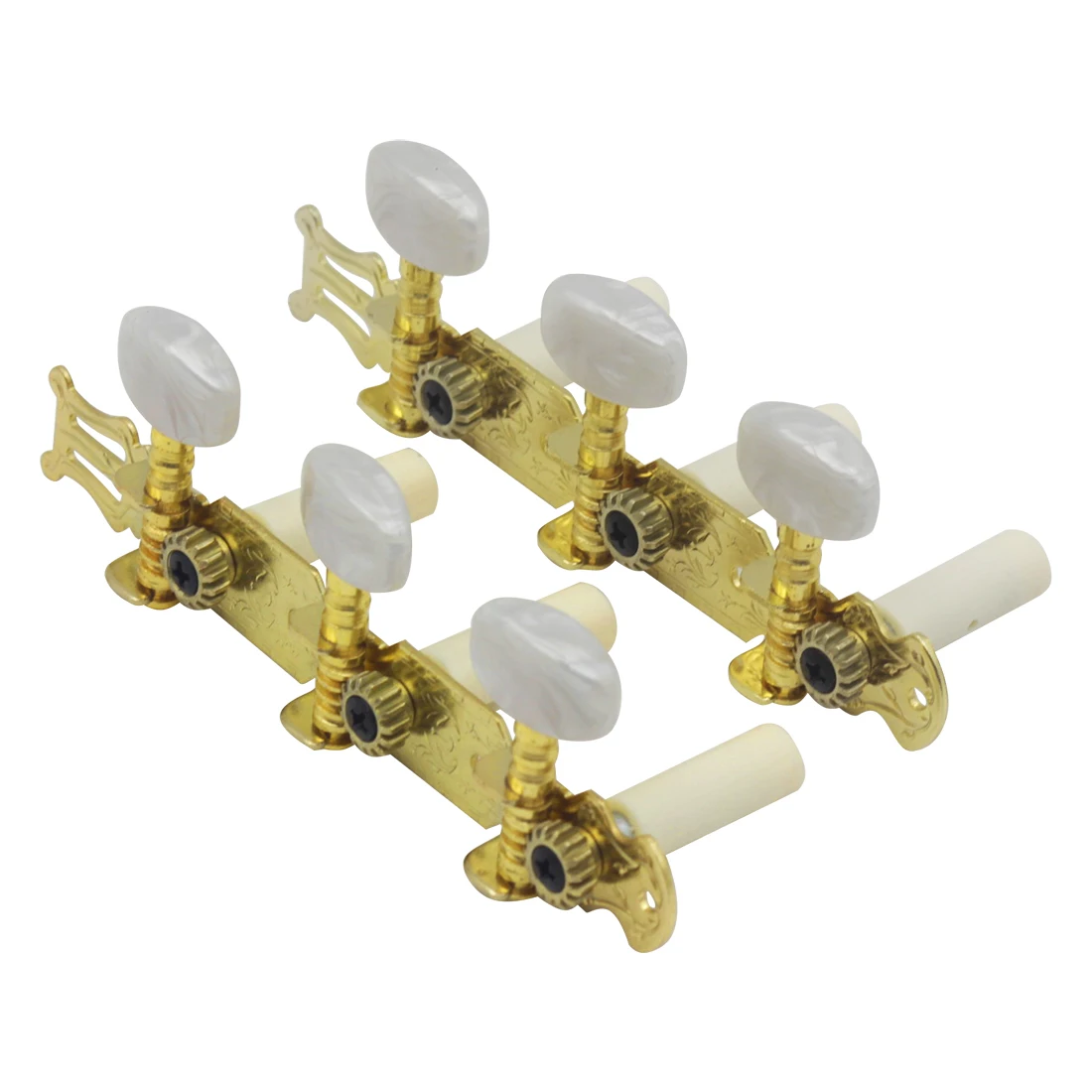 Knöpfe für klassische Gitarre, Dreifach-Gitarren-Mechaniken, Stimmwirbel für klassische Gitarre, Knöpfe für klassische Gitarre, Zubehörteile – Detail 20