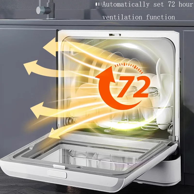 110V-220V Home Use Portable Multi-Function Dish Washer Dishwasher Automatic Dish Washing Machine Dish Washers 4