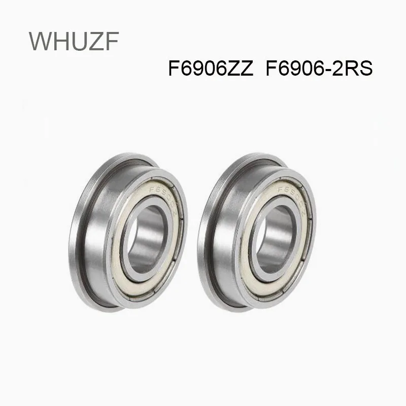 

F6906ZZ F6906-2RS Flange Bearing 30x47x9 mm ABEC-5 5Pcs Double Shielded Deep Groove Flanged F6906 Z ZZ Ball Bearings F6906-2RS