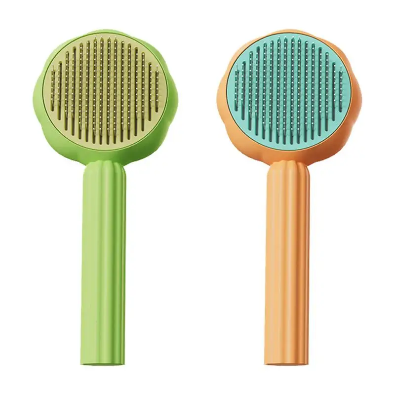 

Pet Grooming Needle Brush Magic Massage Comb Hair Remover Pets General Supplies with Pet Nail Clippers For Cat Dog Long Haired