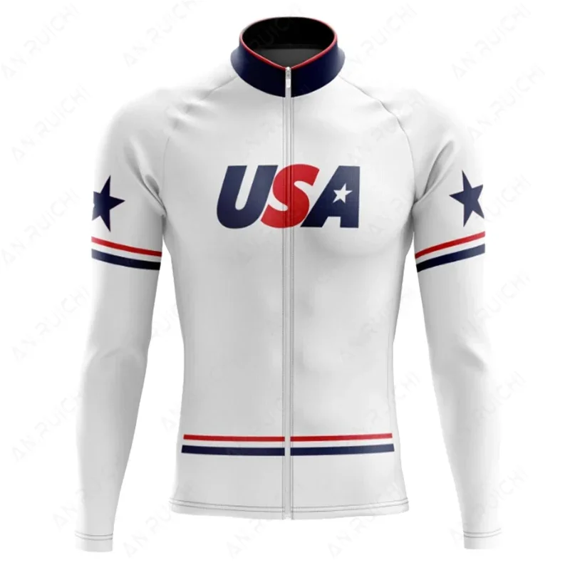 

Джерси для велоспорта национальной команды 2023, летняя велосипедная куртка с длинным рукавом, мужские велосипедные рубашки для горных велосипедов, быстросохнущая одежда для дорожного велосипеда