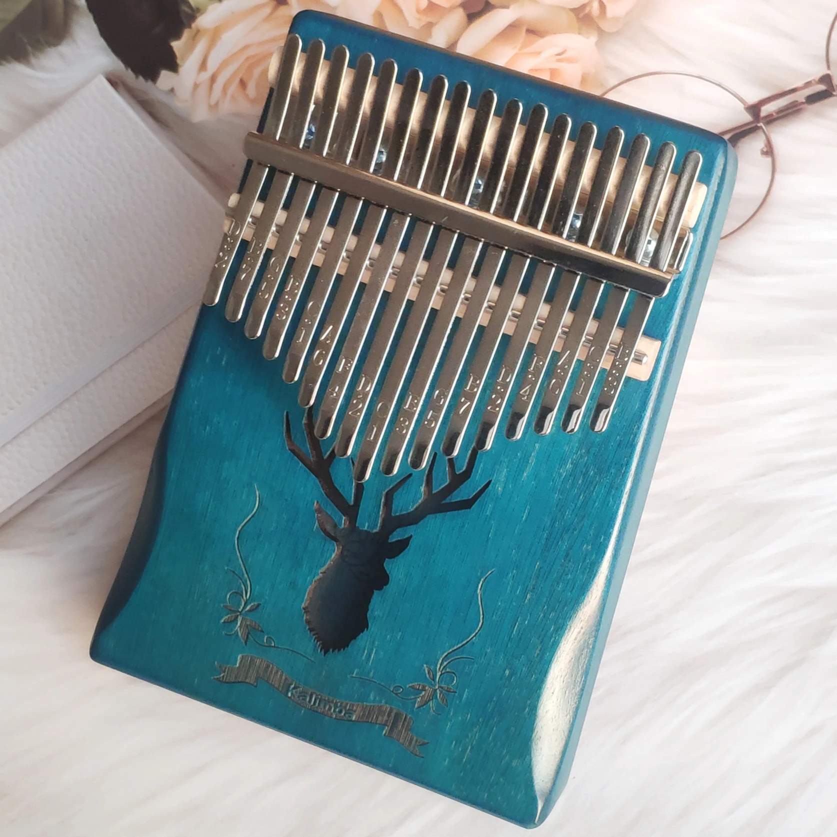 Lydezy Portable 17-Key Thumb Piano Kit - Perfect Gift