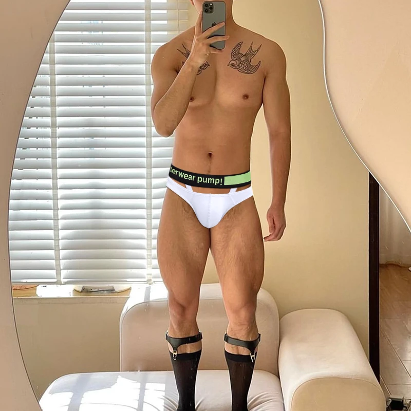 Sexy Men Briefs Modal Ice silk Comfort Men Underwear Low Waist U Pouch Soft Breathable Hip lift Fashion Underpants