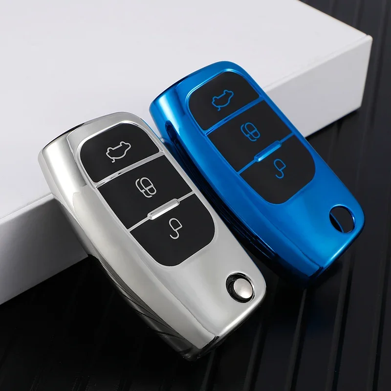 Car Key Cover Keychain For Ford Ecosport For Ford Key Cover Case Keyring Focus Mondeo Kuga Fiesta Ecosport