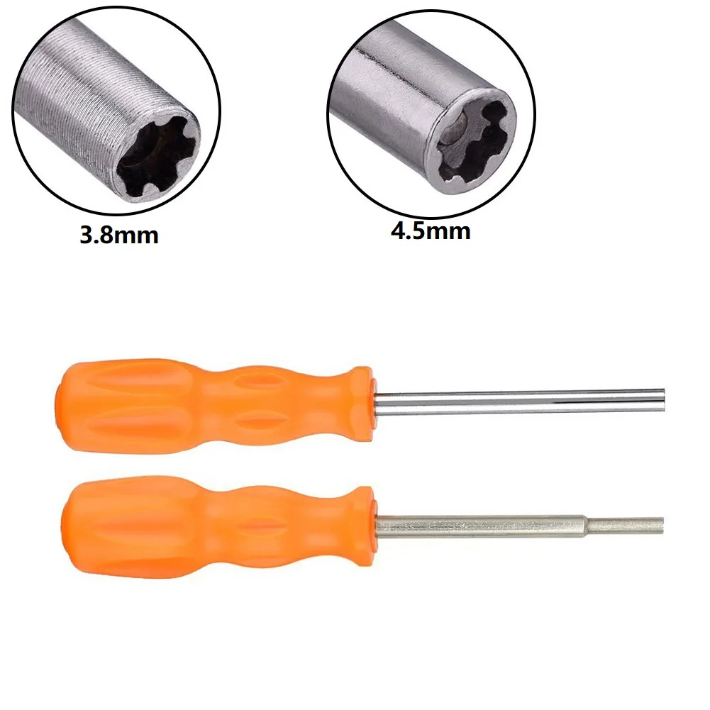 

1/2pc Security Screwdriver 3.8mm/4.5mm Repair Tool Screwdriver Sleeve For Nintendo Universal Shredder 155mm For NES SNES N64