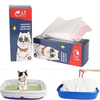 5 Roll Non Tear Thick Drawstring Box Garbage Toilet Liner Cat Litter Bag