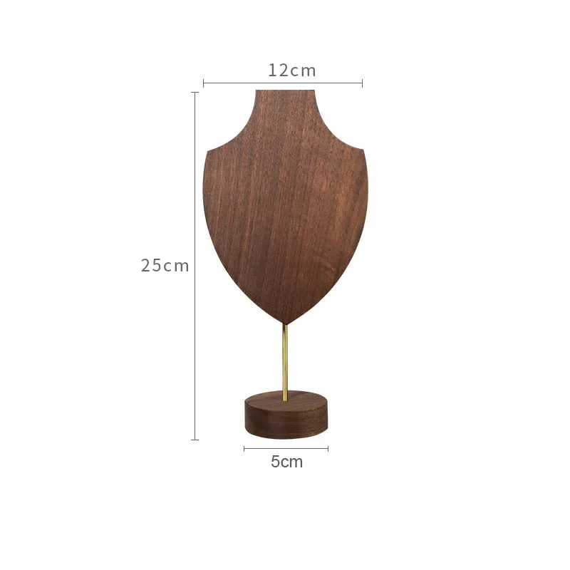 Luxurious Walnut Jewelry Display Stand