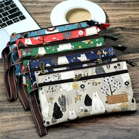 Polyester Waterproof Women's Coin Bag Ladies Organizer Wallet Female Phone Purse Money Pouch Clutch Handbag Carteira for Girls - Image 2