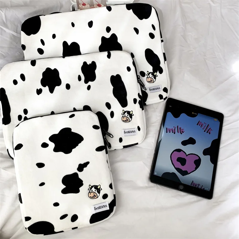 Laptop Accessories Cow Print Laptop Sleeve ASOS DESIGN Quilted
