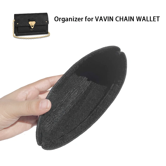 Custom Size For VAVIN CHAIN WALLET Organizer Insert Bag Women Make