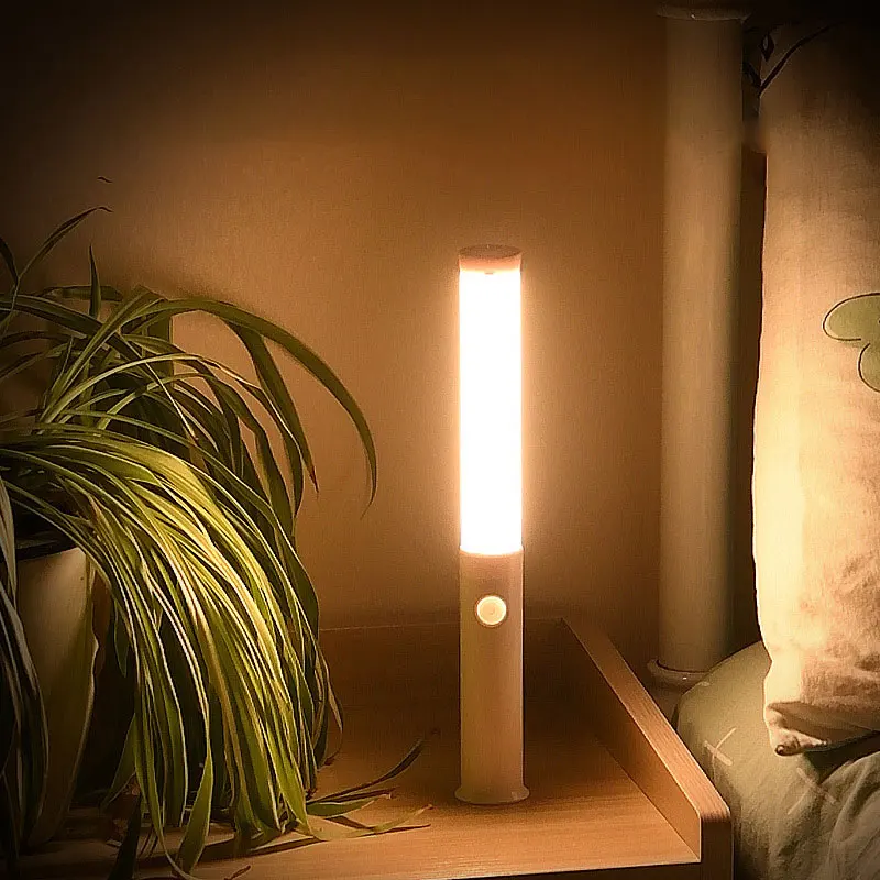 

Intelligent Inductive PIR Wireless Magnetic Smart Indoor Wall Lamp USB Rechargeable Staircase Led Motion Sensor Night Light