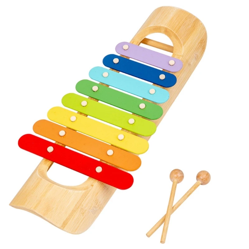 

D7WF Babies Wood Xylophon Music Instrument for Educational& Preschool Learning
